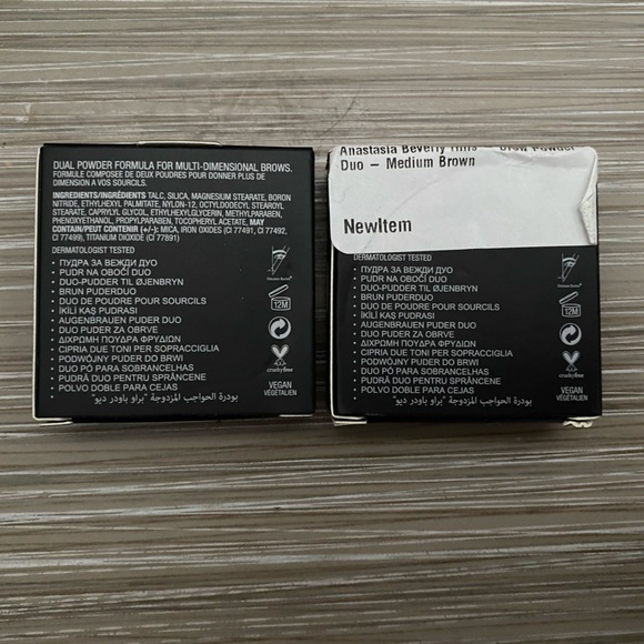 Two Brand New Anastasia Medium Brown Brow Duos - Picture 2 of 3